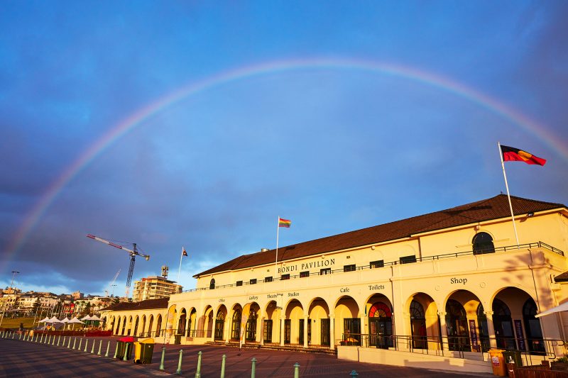 Looks like the pot of gold is at the Aquabumps Gallery