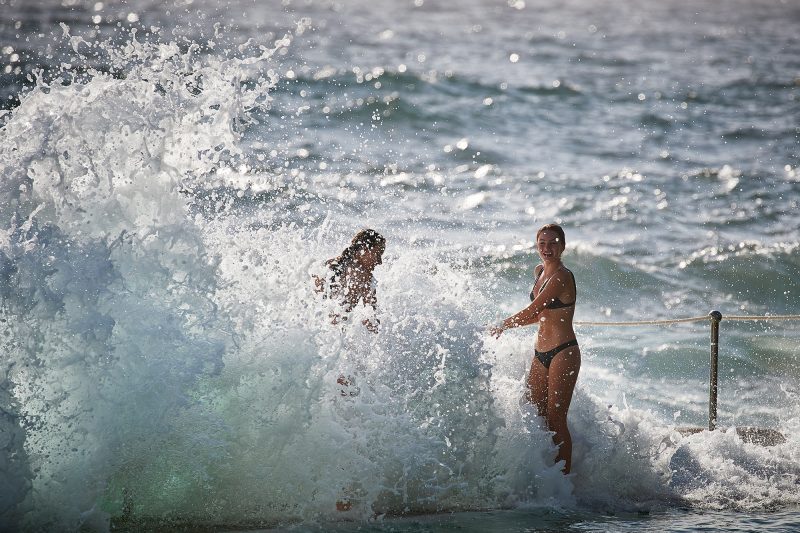 Bronte pool, morning rinse