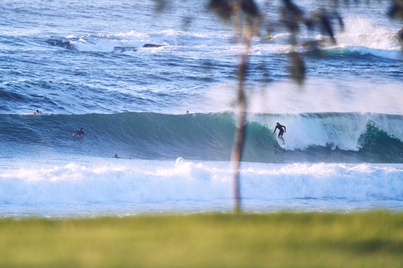 Tyson Millar, our gallery manager testing the waters