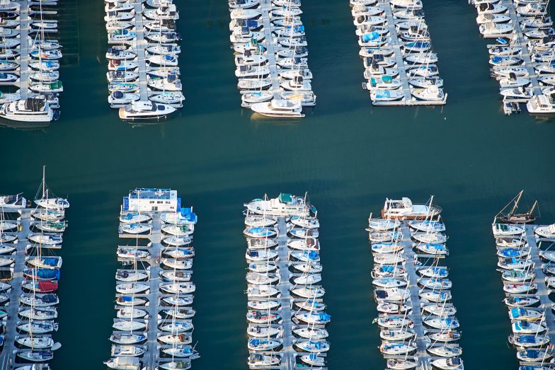 Marina Del Rey is the biggest inland marina in the world
