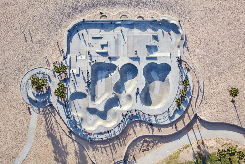 Venice skate bowls, the skaters here are incredible