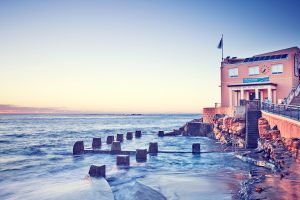 Coogee baths, sunrise this morning