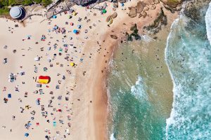 Tamarama, peak summer