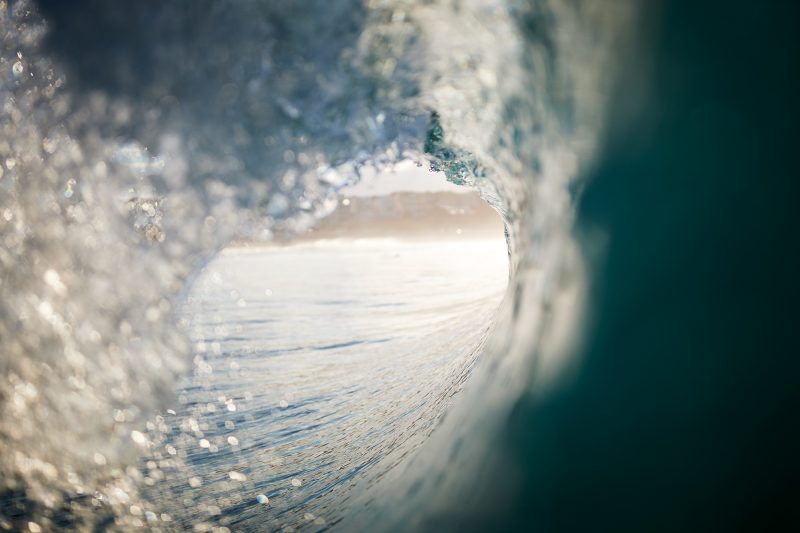 Shacked, this is what you see. Bondi Beach 7am