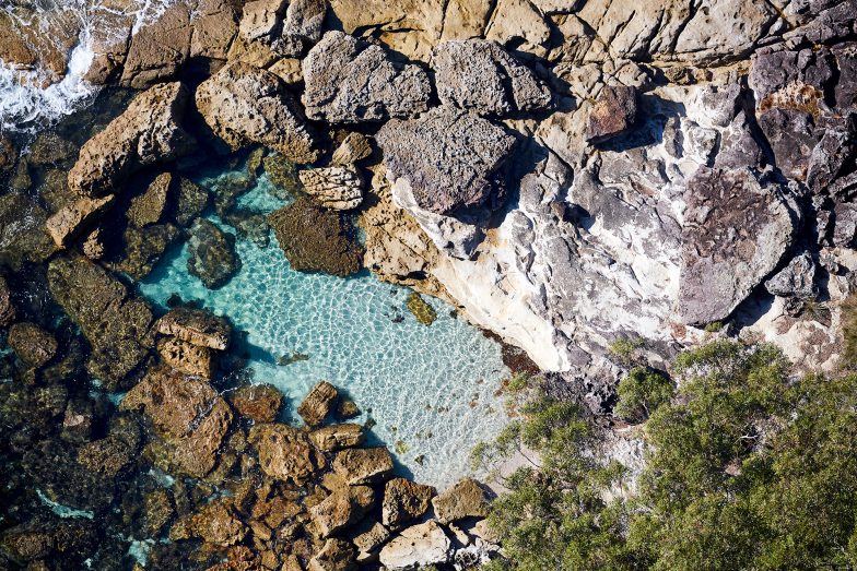 My kids would go nuts in that rock pool, Jervis Bay