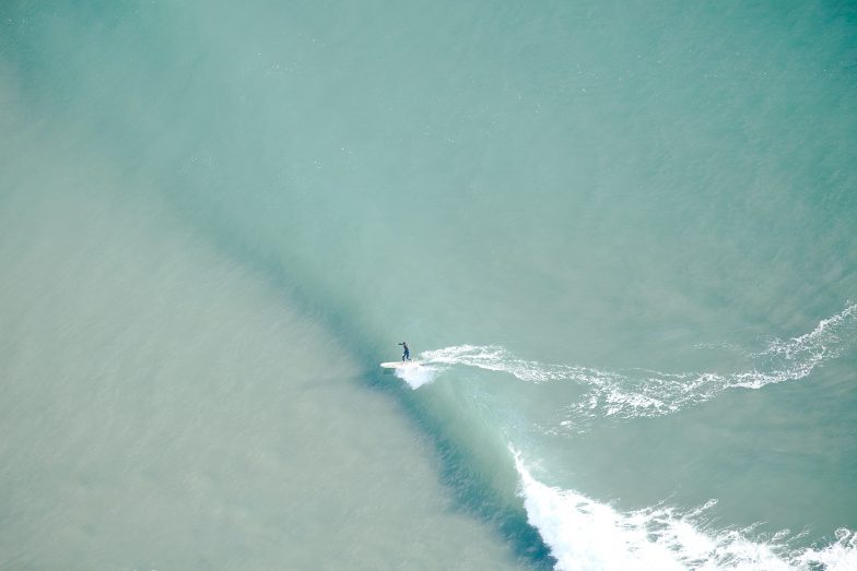 'Solo Surfer' Surfers Point, Malibu CA shot May 19, 2017