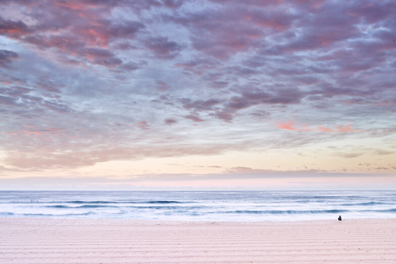 Meditative hues, Bondi Beach