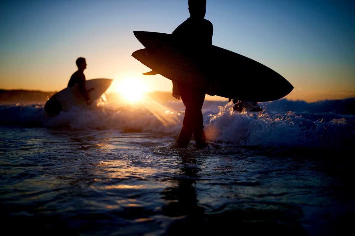 Rush hour, Bondi sunrise