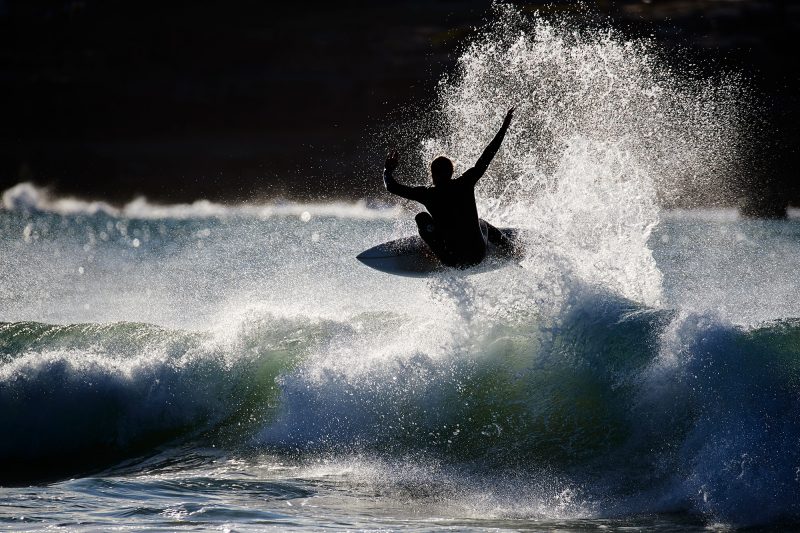 Chris Friend, bashing into the morning light