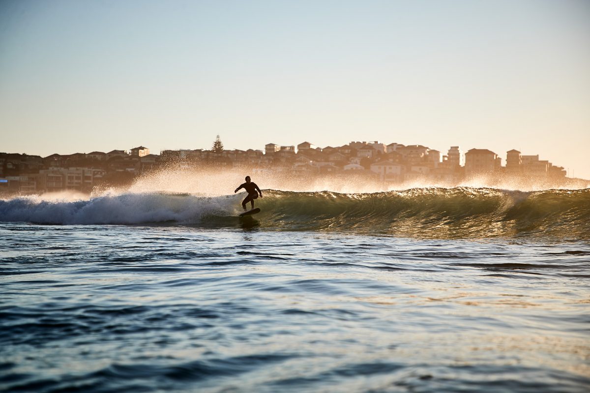 1st light peelers, Bondi Beach