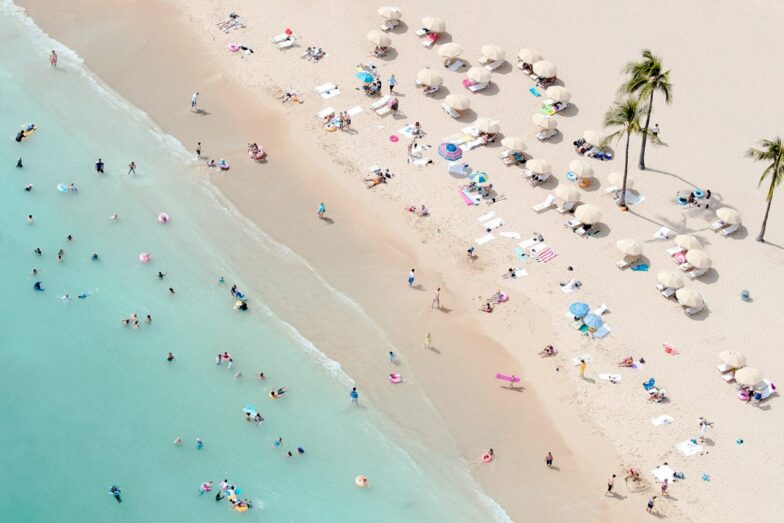 'Waikiki Pastels' August 8, 2017...shot flying in Hawaii