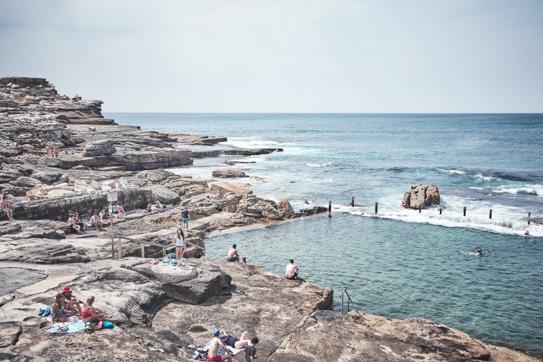 Mahon Pool, a rocky heaven on a summers day