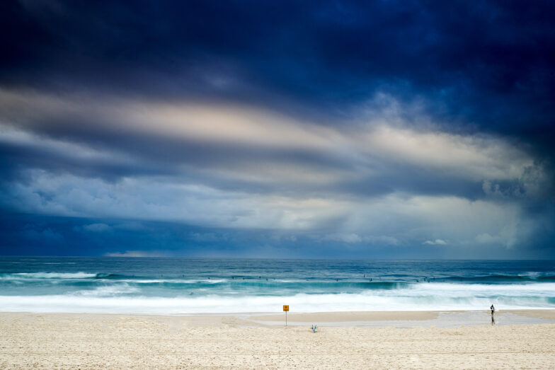 Strange highlights, sunrise, Bondi 7am