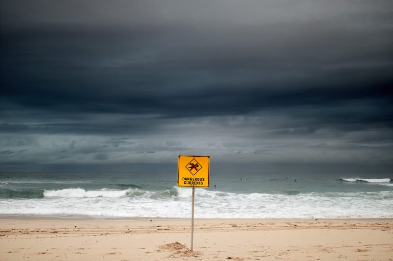 Sometimes there's a ripbowl in front of this sign, not today