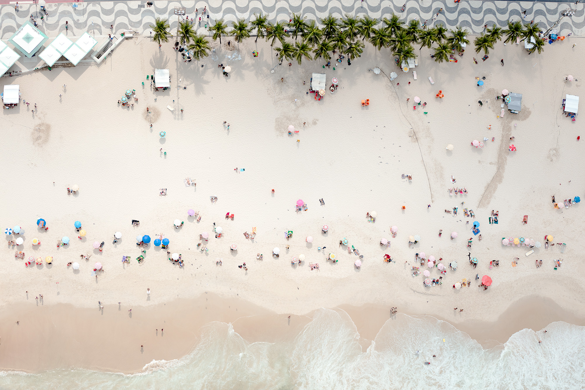 Brazilian beaches, a hive of activity