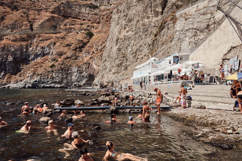 Volcanic thermal springs of Ischia