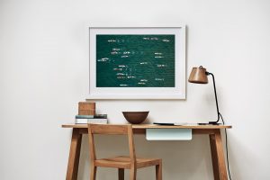 Frame Shadow Box | White 95cm x 70cm | $640