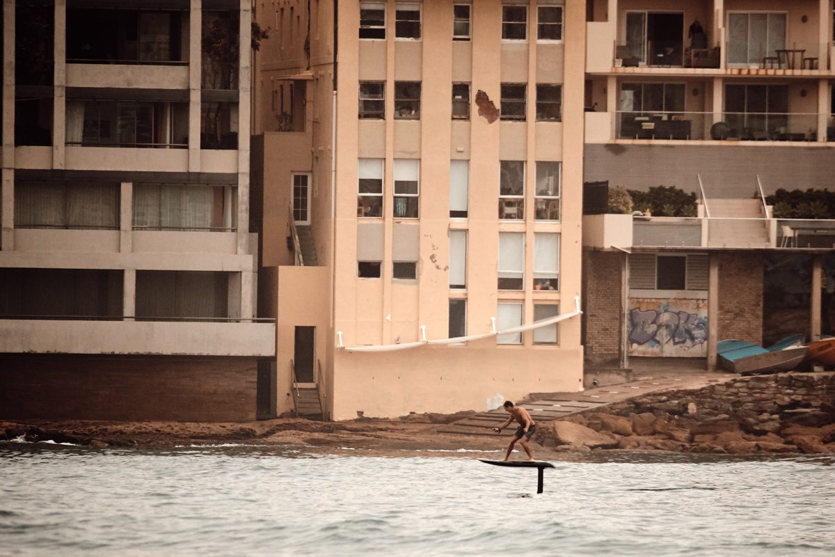 Oh yes, motorized foil boarding - it's a thing!