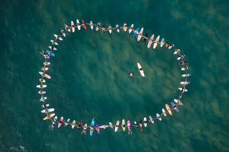 A fitting send off for a very loved Bondi local. RIP Annalise.