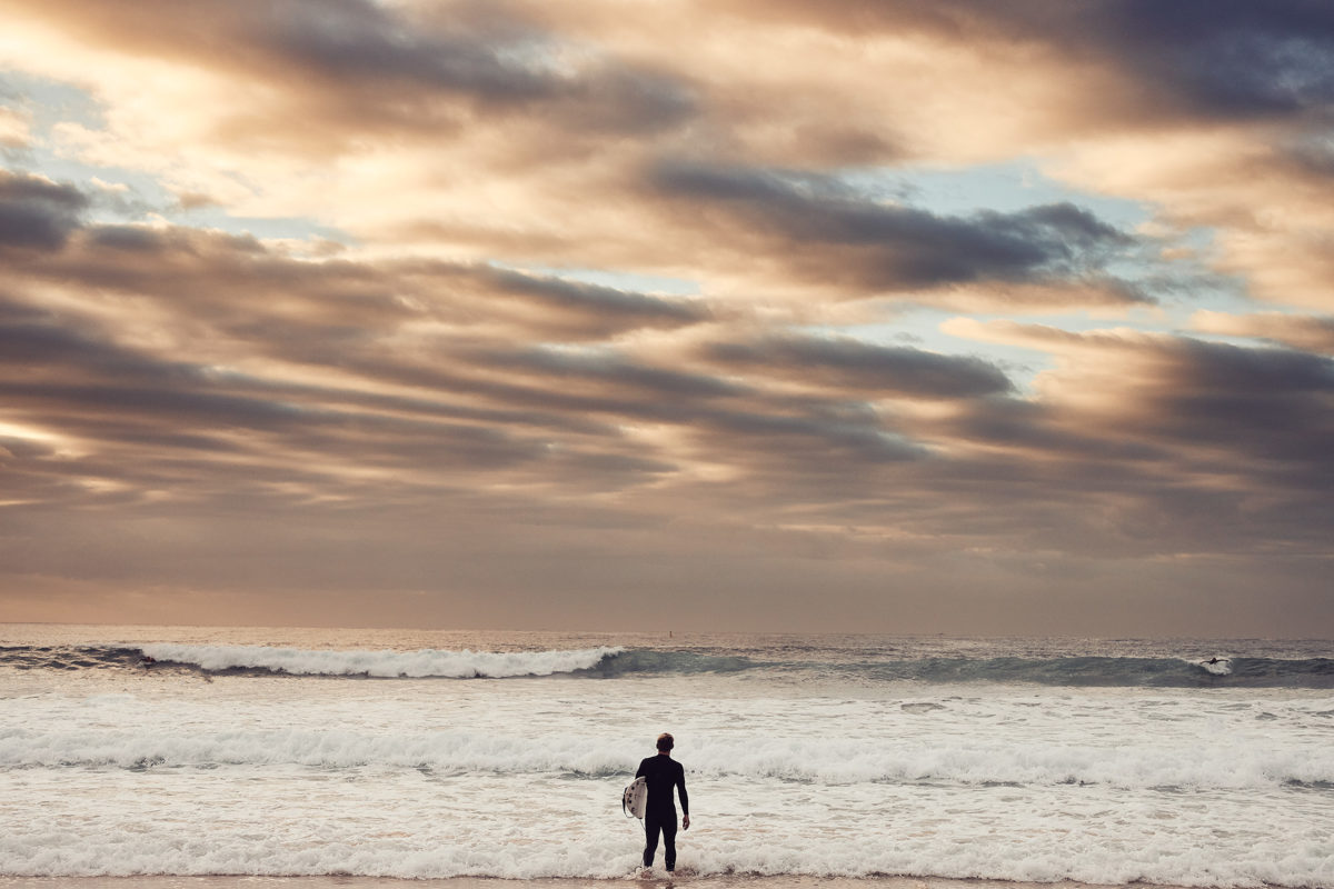 Warning skies, Bondi Beach