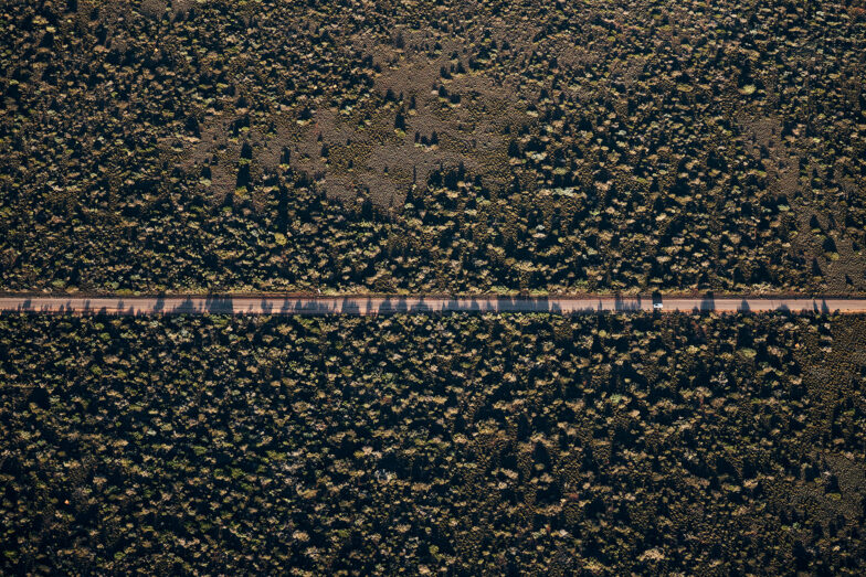 Straightest roads in Australia! Exmouth