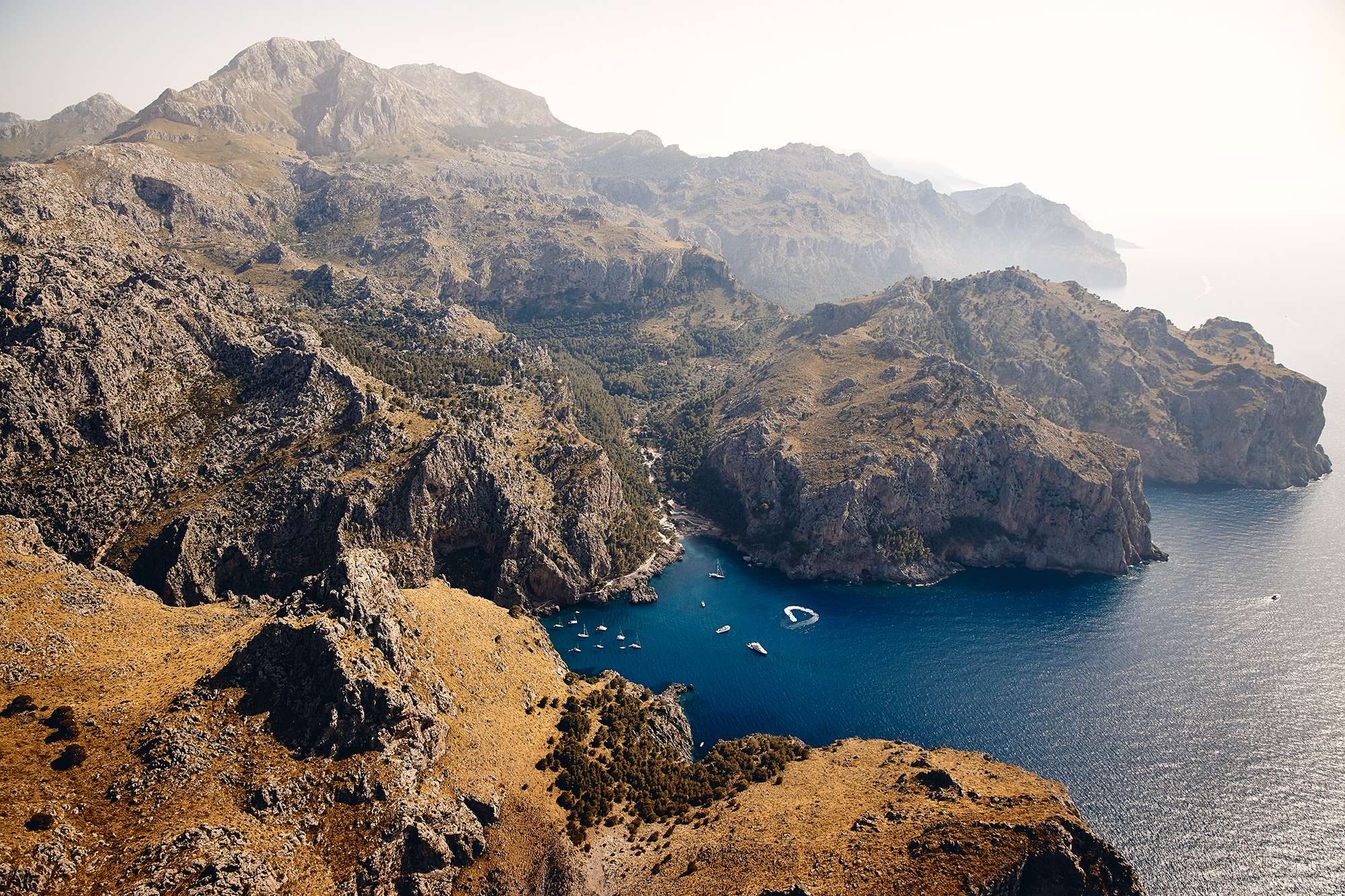 Sa Calobra - Where 1500m mountains rise out of the sea, Mallorca