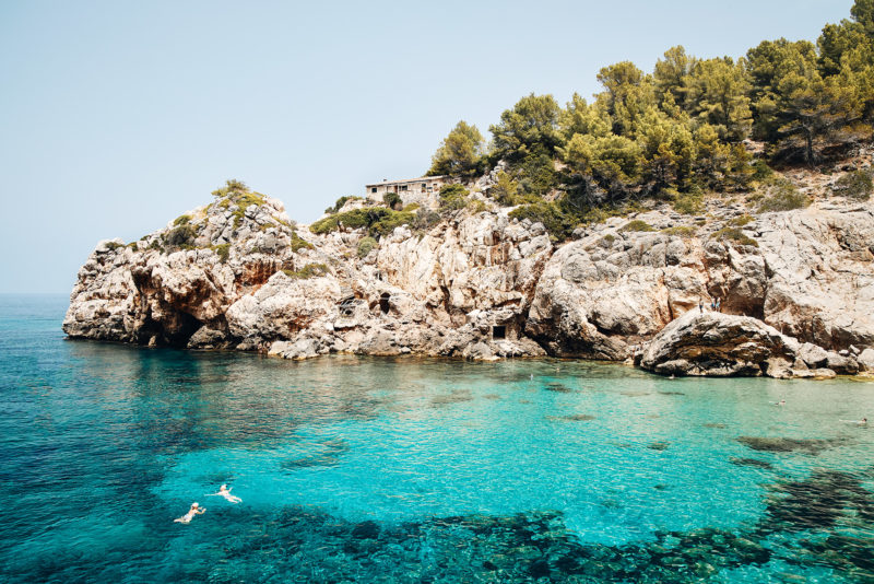 Cala Deia, Mallorca, Spain - the swim spot
