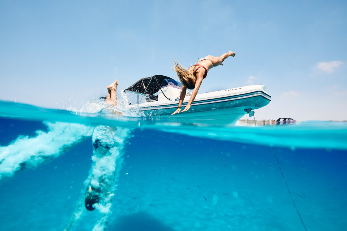 The enticing waters of Formentera, Spain