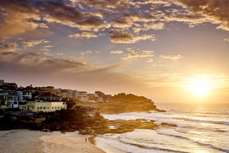 Tamarama at sunrise, 6:34am