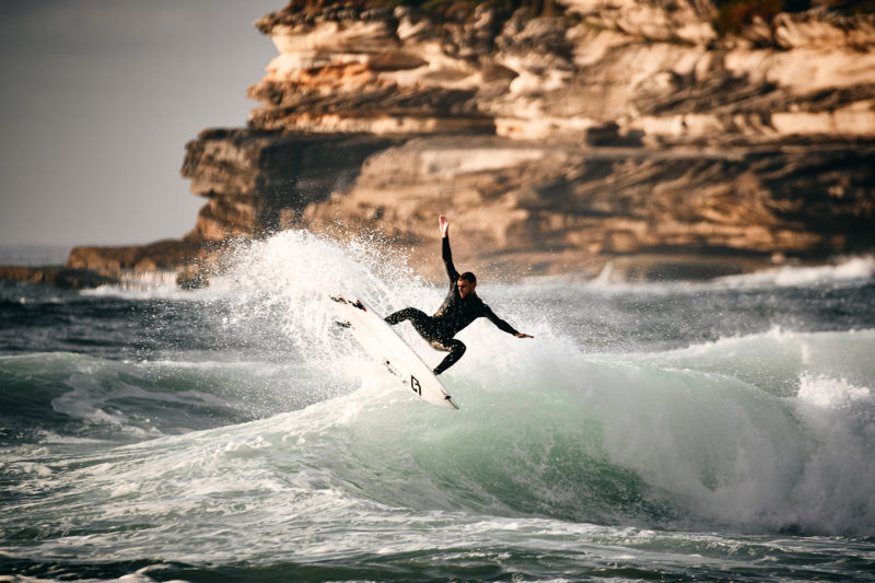 The rip bowls had some lip, Bondi