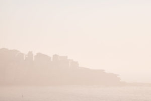 Ben Buckler through the smokey haze