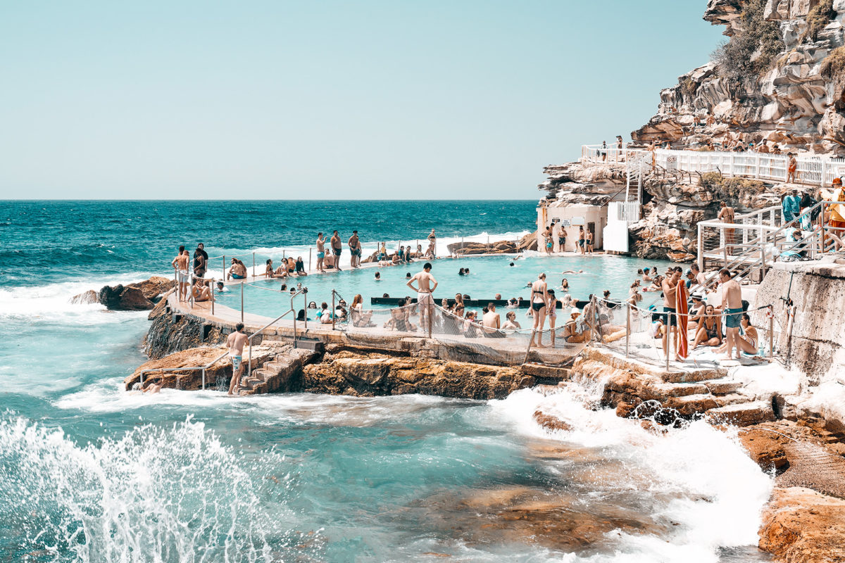 Bronte Pool, fresh from a recent clean