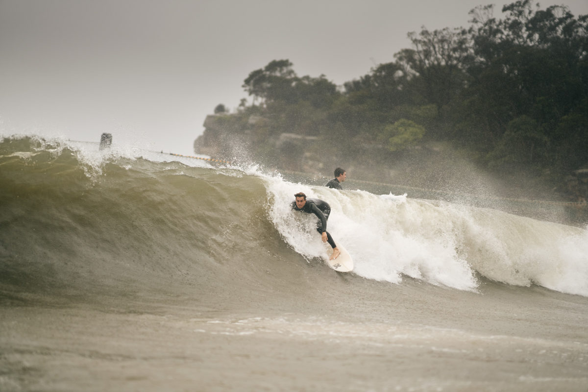 What? Good waves in the harbour? Yes, yesterday!