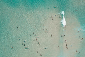 Swimmers in the middle, Bondi