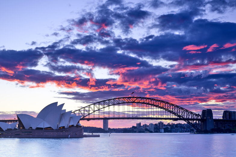 Sunset in Sydney, a couple of days ago