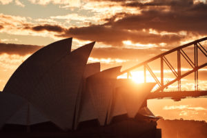 Jørn's sunset, Sydney Opera House