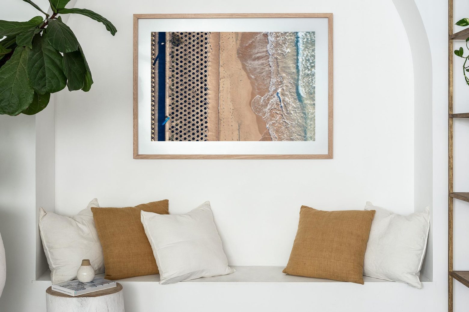 'Cronullafication' Raw Wood Shadowbox 125cm x 91cm