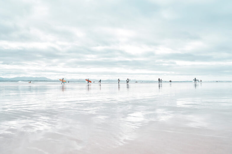 Low Tide Laps, Byron Bay