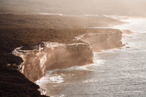 The cliffs of Royal National Park