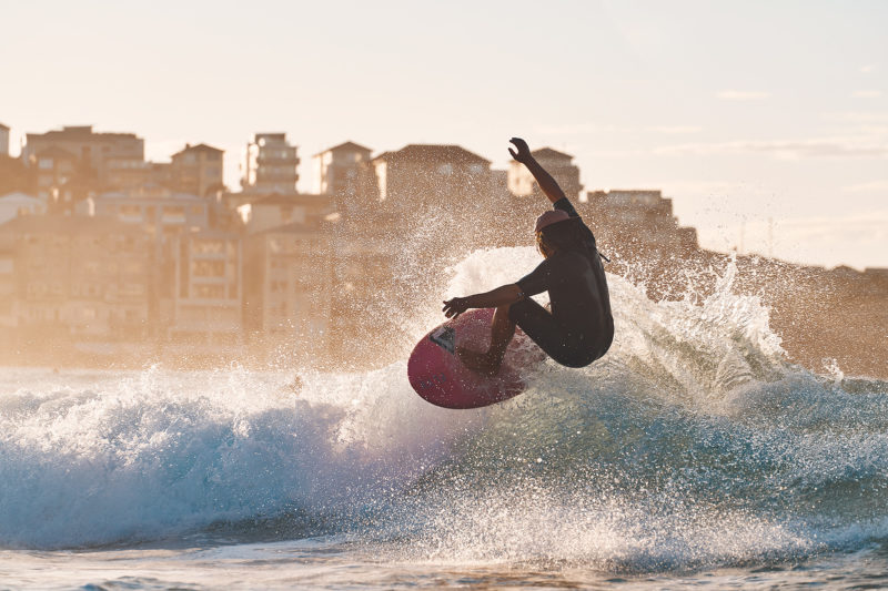 Beau Walker, one of Bondi's finest - he can make 1 foot look like it's pumping