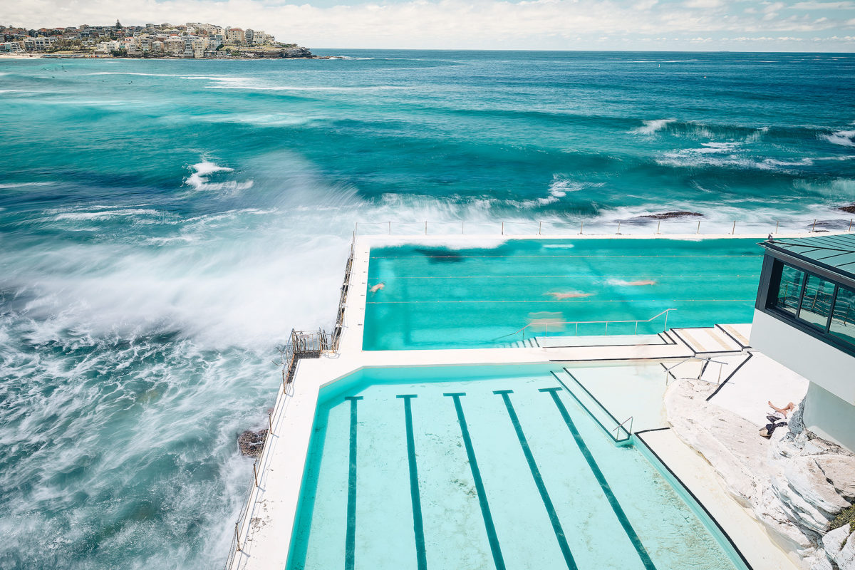 Bondi Icebergs, around lunchtime