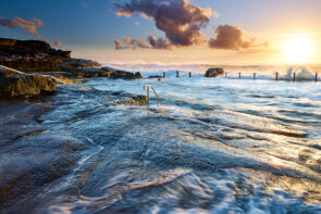 Mahon Pool, one of my faves. First light