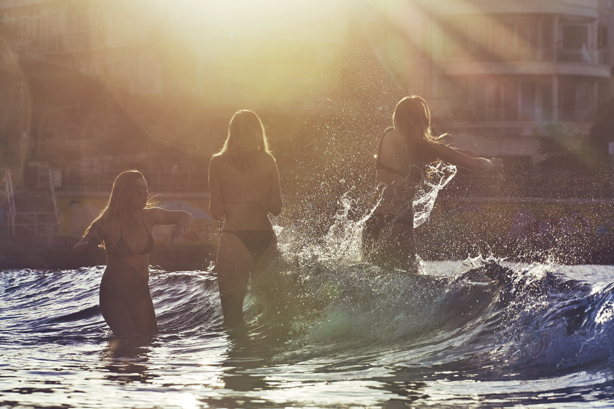 Light dance, North Bondi