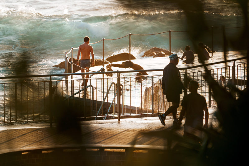 Bronte Pool, out of the southerly