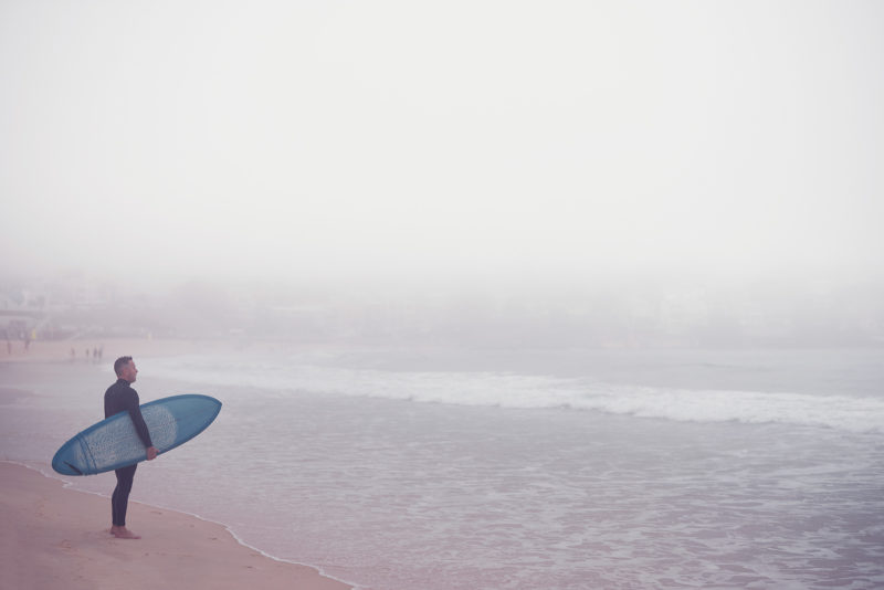 Grey times here in Bondi - all from the Northern storms