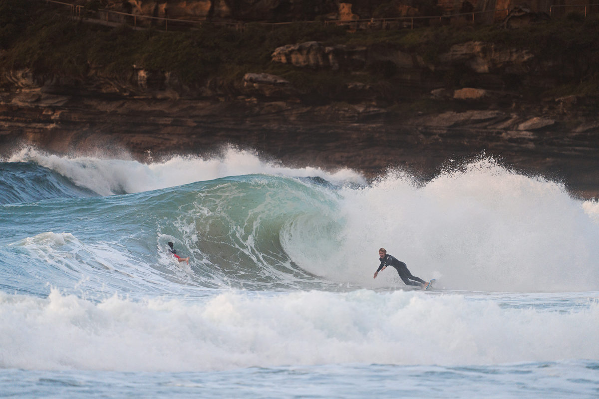 Draining hard, Bondi