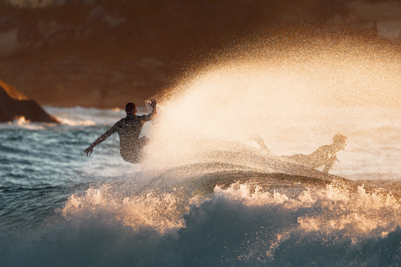 Chucking buckets, Bronte