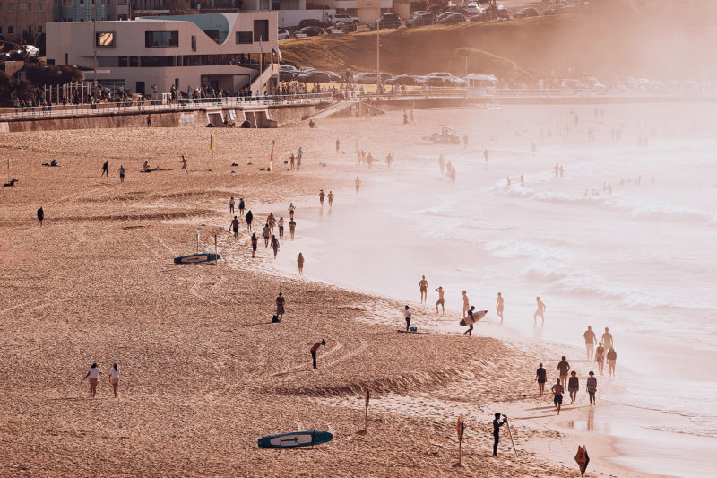 Bondi Beach - 900 metres long and one of the most popular beaches in Australia