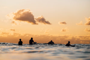 The early ones. Bondi 6am today