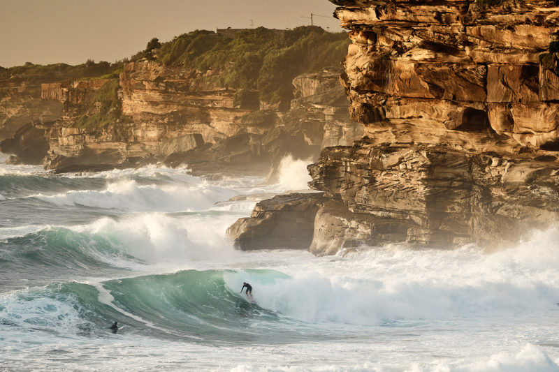 Hellmen at Bronte having a crack 6:45am